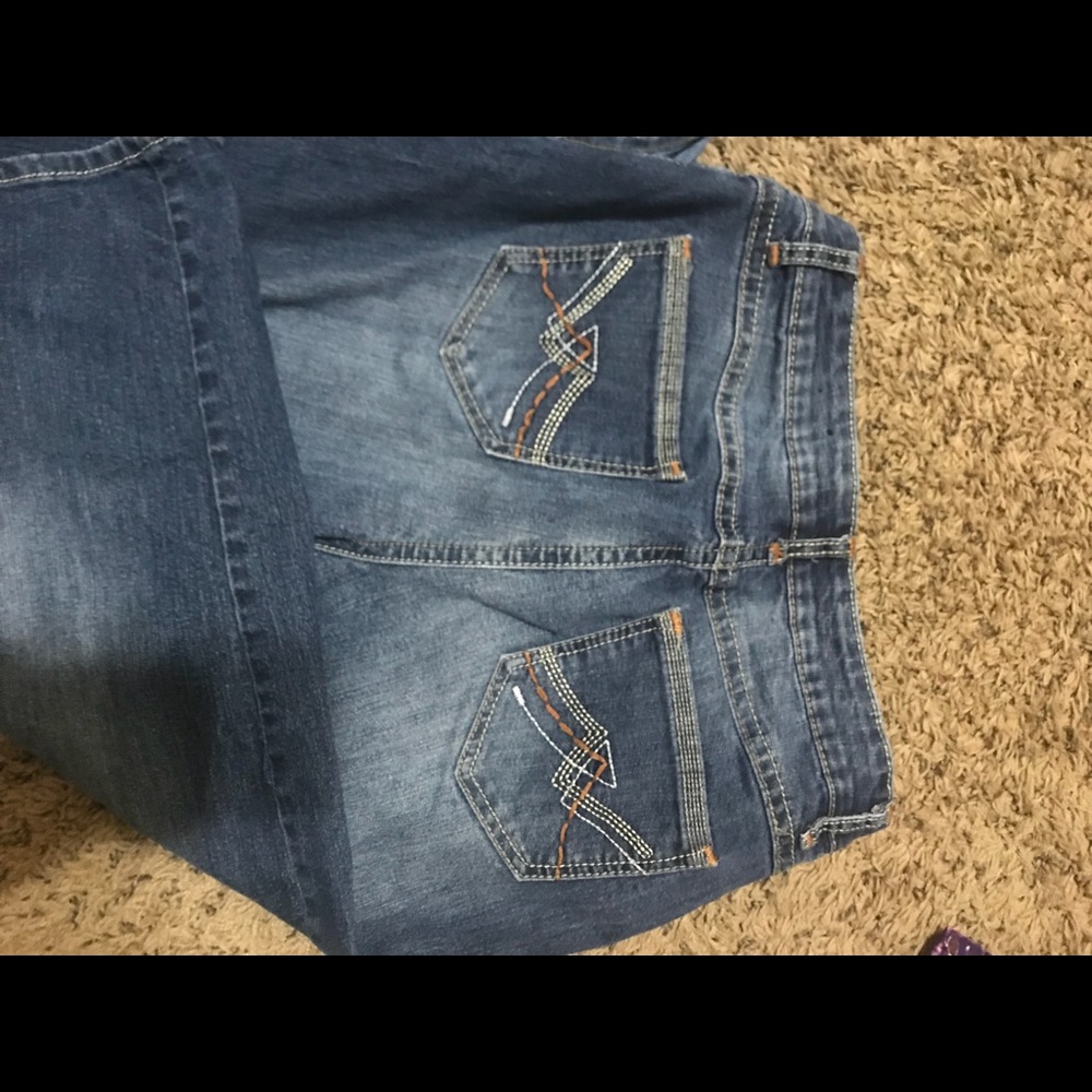 Size 14 denim Capri pants Cato brand